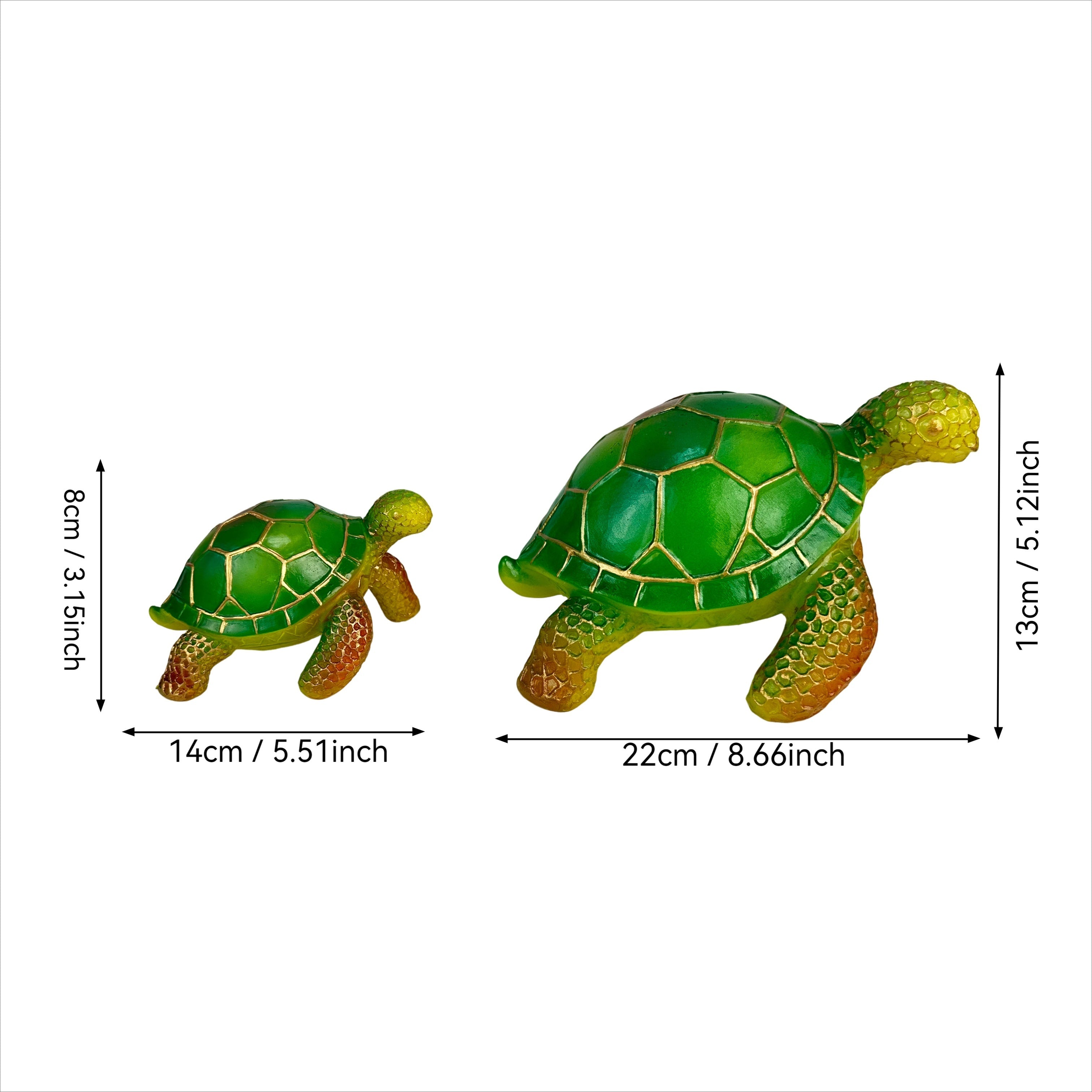 Charming Turtle LED Lamp - Cute Resin Animal Night Light with USB Plug, Perfect for Kids Bedroom, Desk, & Home Decor – Ideal Gift for Christmas & Special Occasions FJORD
