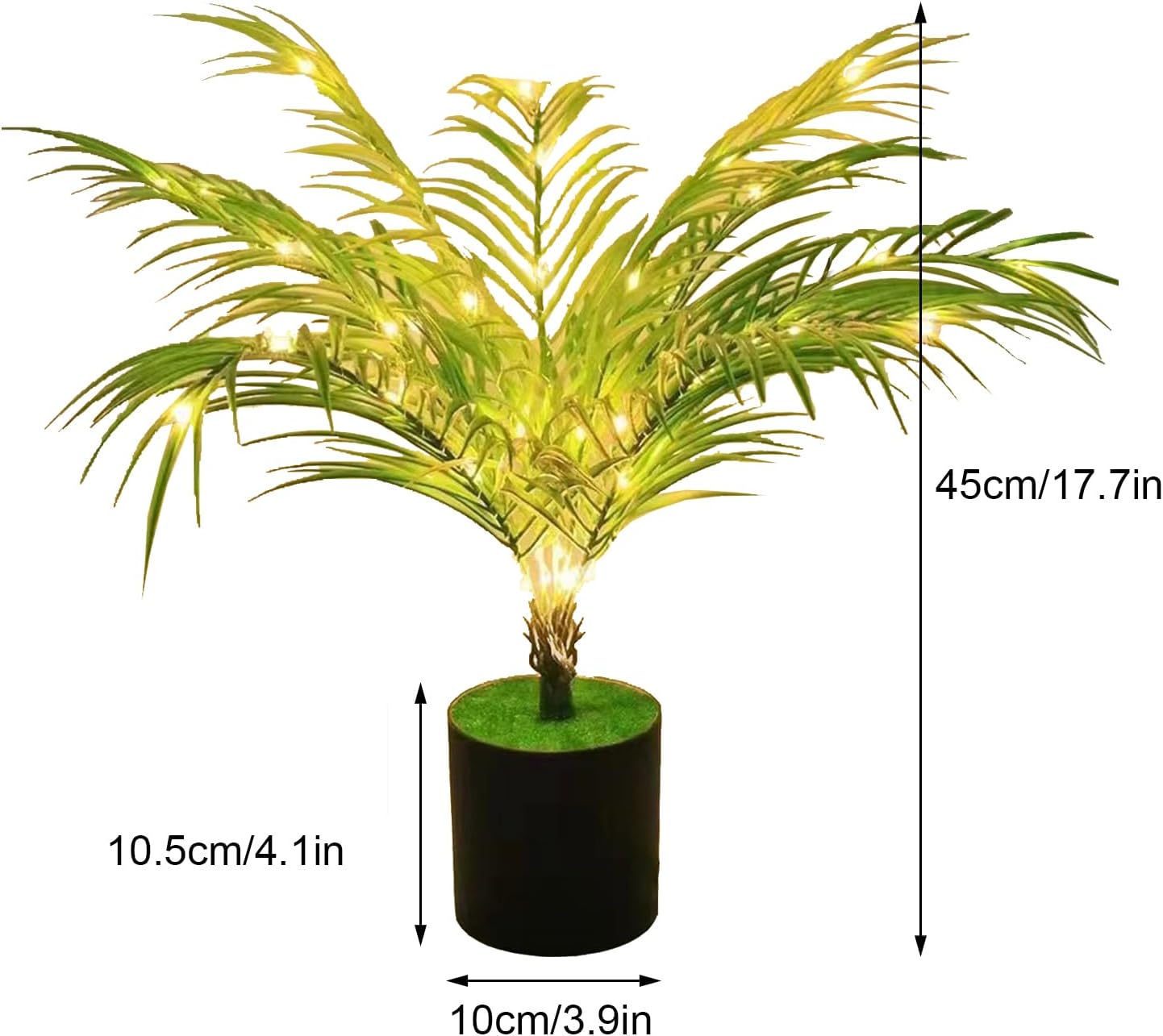 USB-Powered Artificial Green Ivy LED Night Light—a versatile indoor plant decor that doubles as a romantic night lamp. Perfect for your office desk, bedroom, or as a thoughtful gift for Valentine's Day, Mother's Day, or Christmas FJORD
