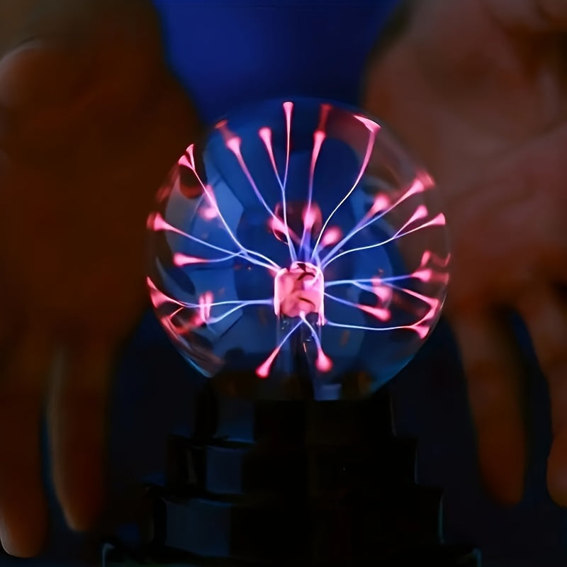 Plasma Ball Lamp - USB Powered Touch Induction Electrostatic Sphere for Party and Desk Decoration, Perfect for Christmas & Halloween Gifts FJORD