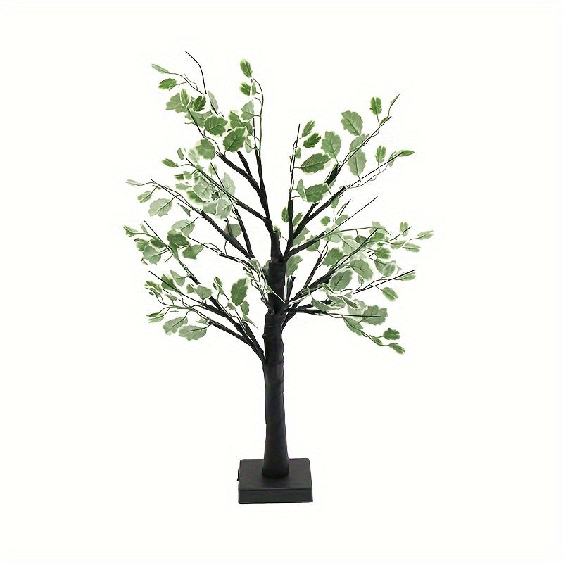 White Birch Tree LED Night Light - USB Powered, Flexible Branches for Cozy Bedroom & Home Decor, Perfect for Weddings, Parties & Festivals FJORD