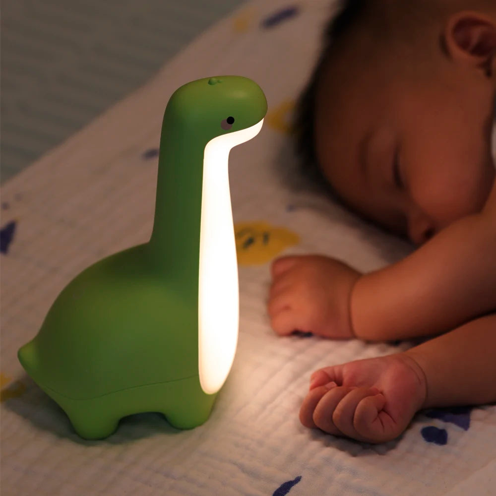 Dinosaur Night Light | Cute Children's Night Light Eye Protection Bedside Timing Lamp USB Charging Room Decoration Children's Gift FJORD