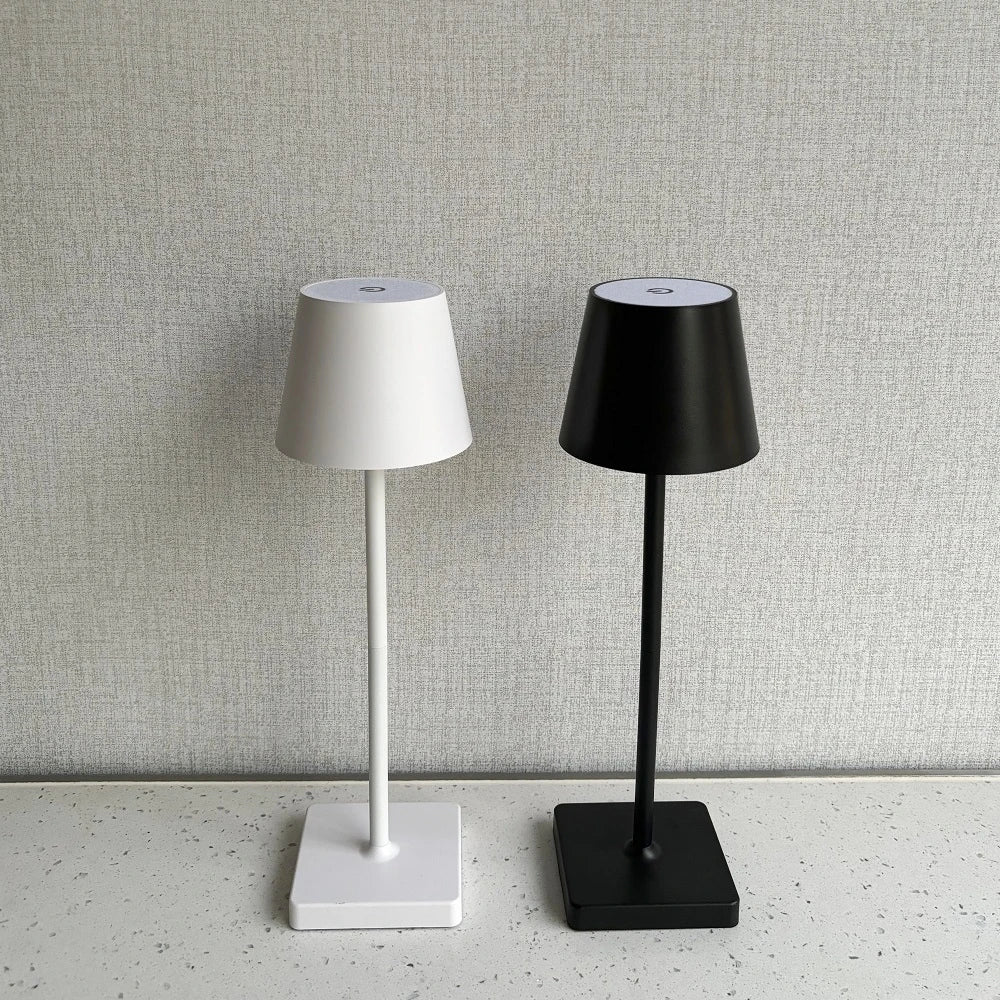 USB Rechargeable LED Table Light | Wireless Touch Switch Desk Lamp for Home, Office, Restaurant & Bar Ambiance FJORD.