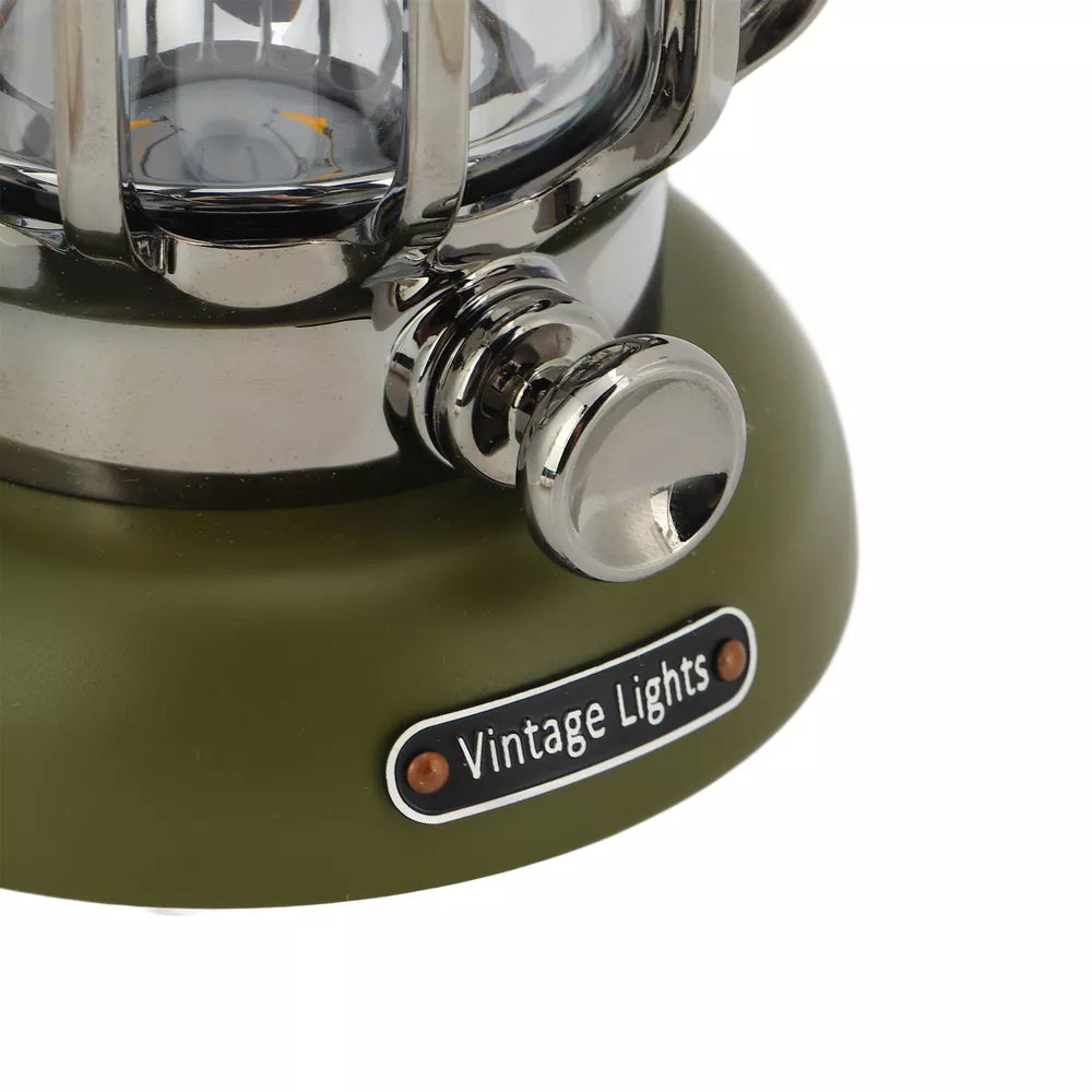 Rechargeable Retro Camping Light | IPX4 Waterproof Hanging Tent Lamp FJORD