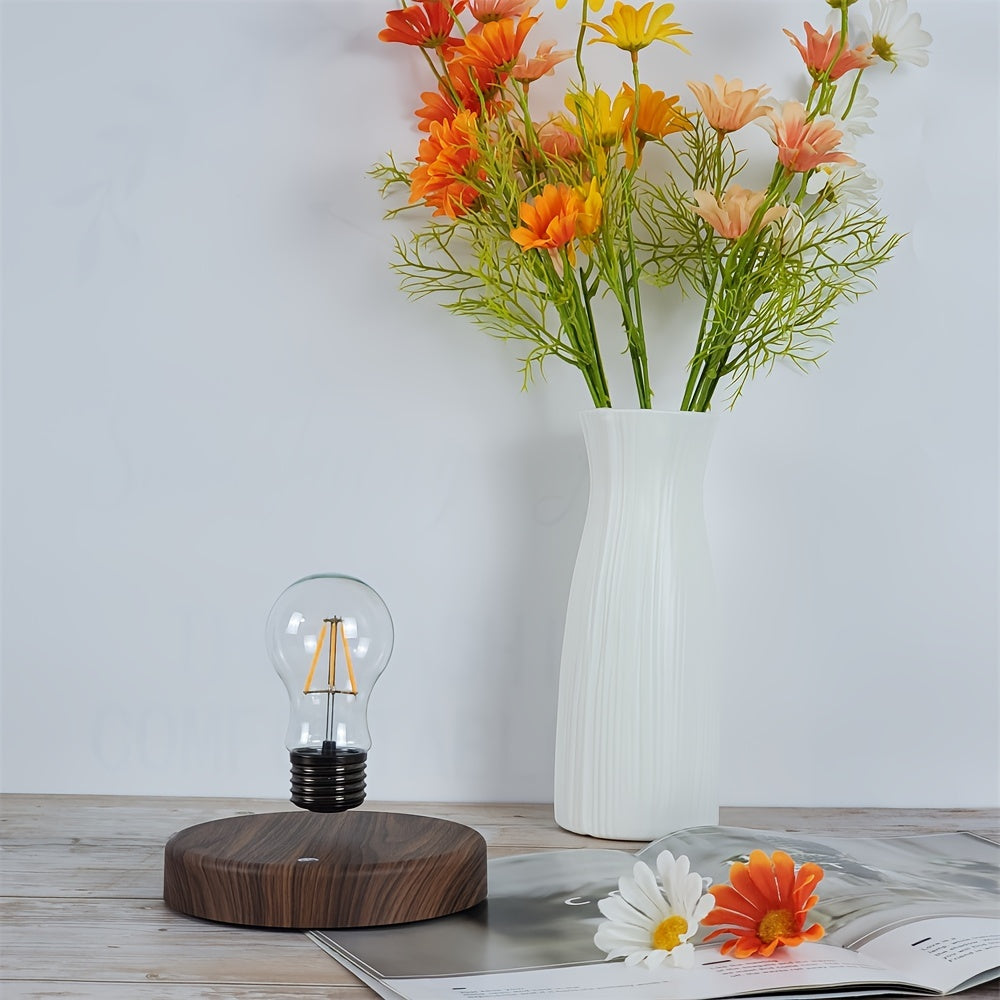 Levitating LED Lamp with Magnetic Floating Bulb – 360° Rotating Desk Light for Home, Office, and Unique Gifts FJORD