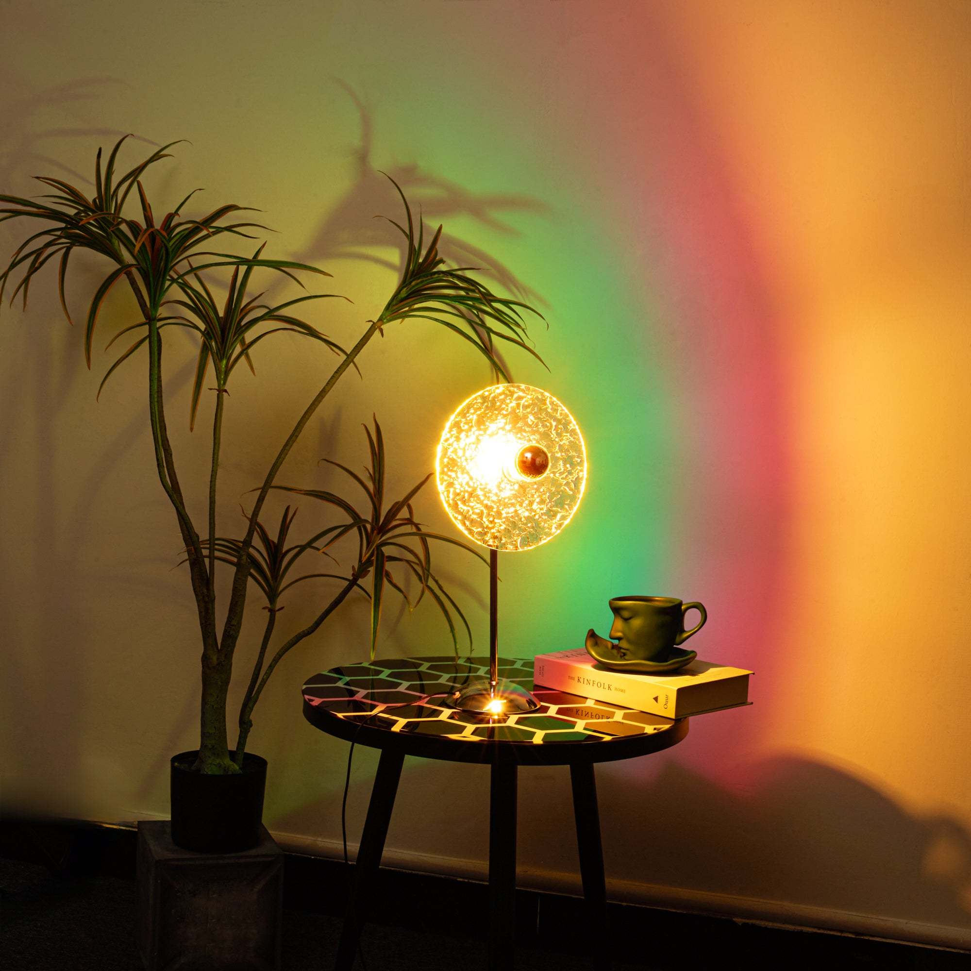 Sunset Projection LED Lamp - 3 Colors, 180° Adjustable, Ambient Glow FJORD