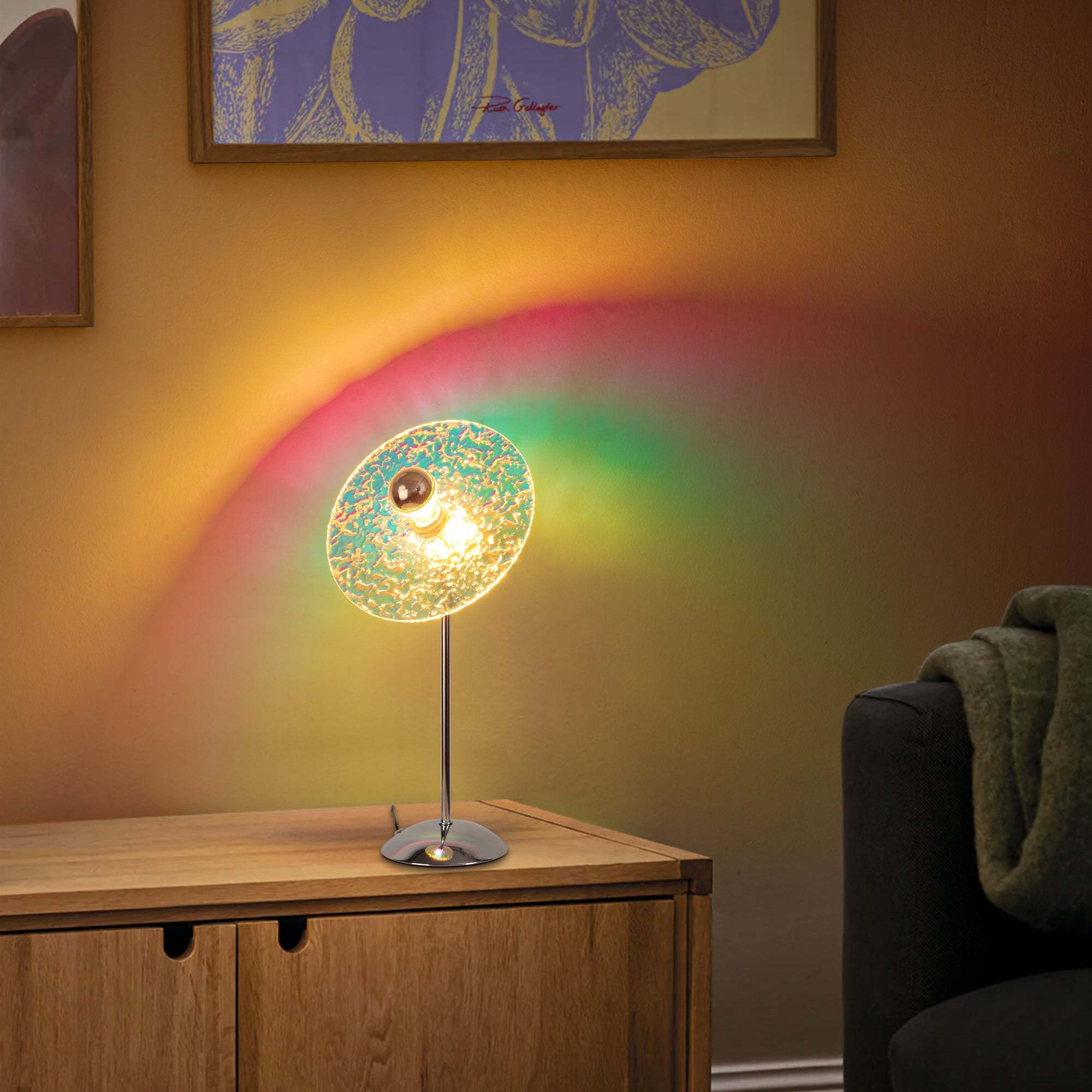 Sunset Projection LED Lamp - 3 Colors, 180° Adjustable, Ambient Glow FJORD