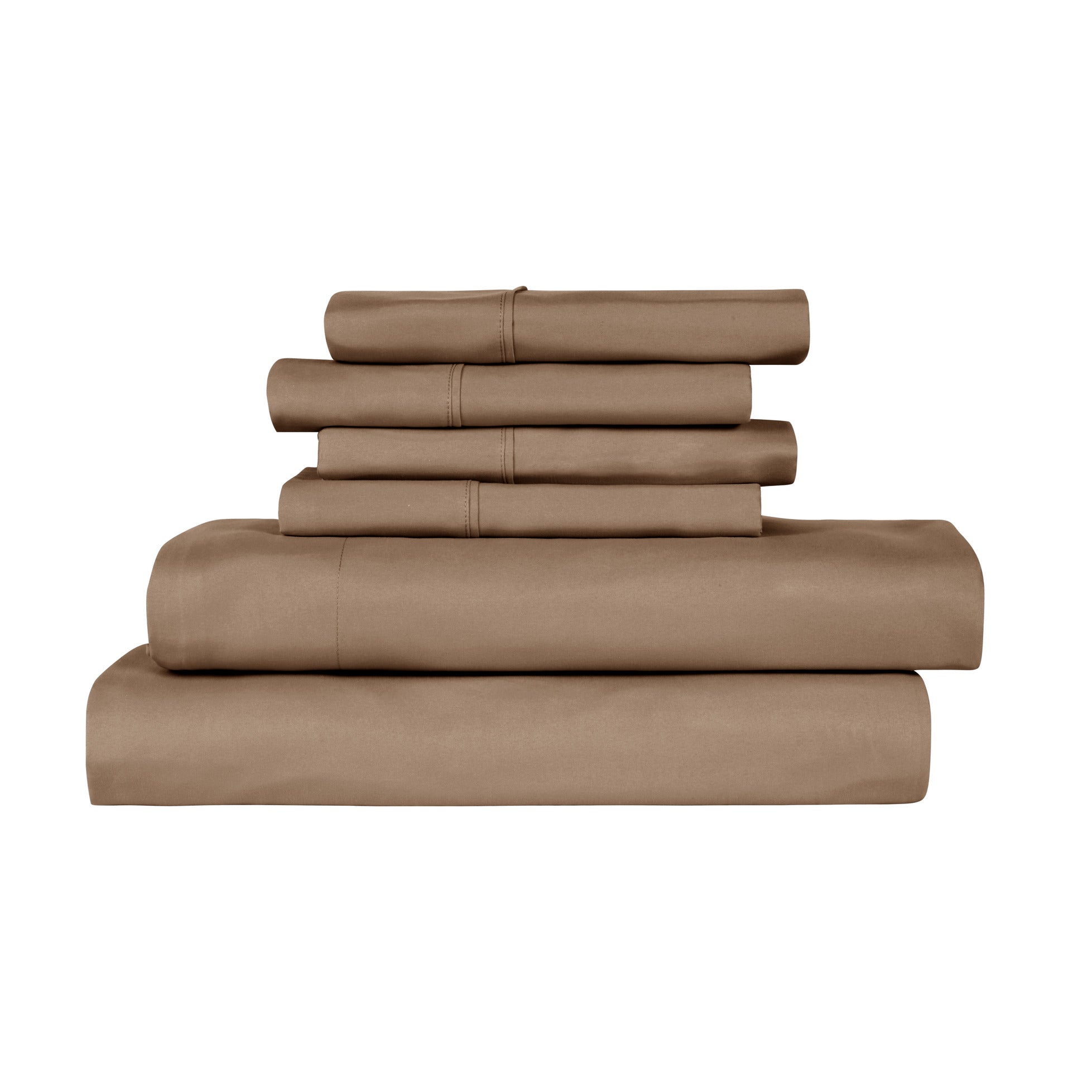 Luxury Bamboo 6-Piece King Size Sheet Set - 2000 Thread Count, Cooling, Organic, 16" Deep Pockets, Wrinkle & Fade Resistant, Soft & Breathable