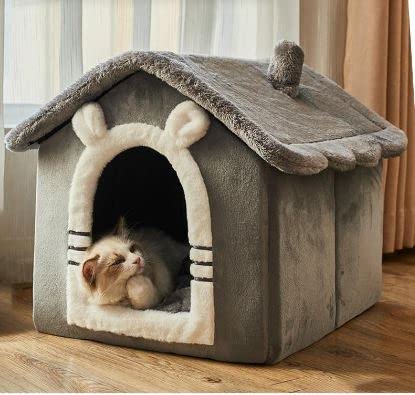 Cozy Indoor Dog Bed House – Warm & Comfortable for Small and Medium Pets FJORD