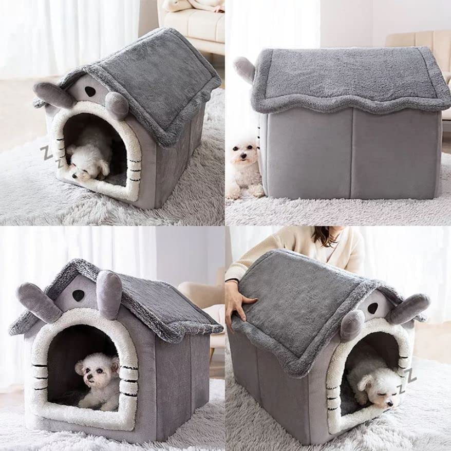 Cozy Indoor Dog Bed House – Warm & Comfortable for Small and Medium Pets FJORD