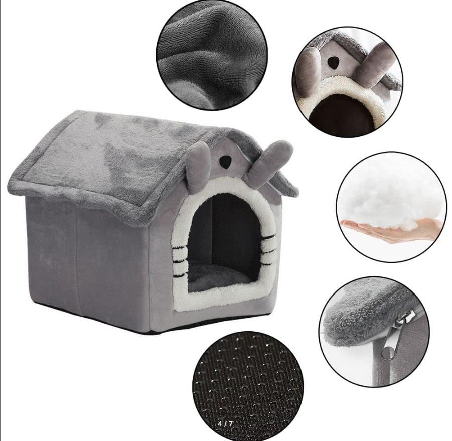 Cozy Indoor Dog Bed House – Warm & Comfortable for Small and Medium Pets FJORD