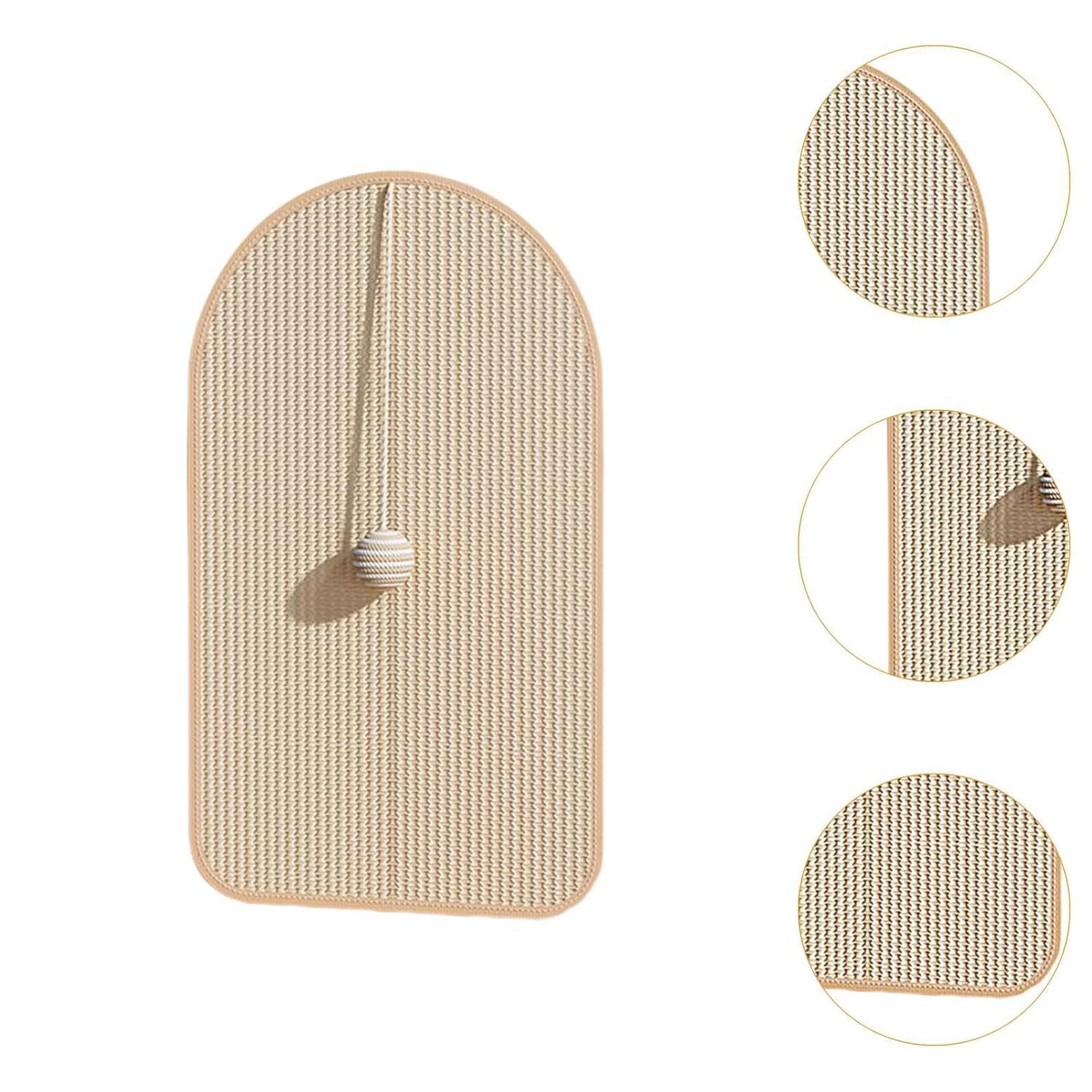 Sisal Cat Scratching Mat | Furniture & Wall Protector | 55x33cm FJORD