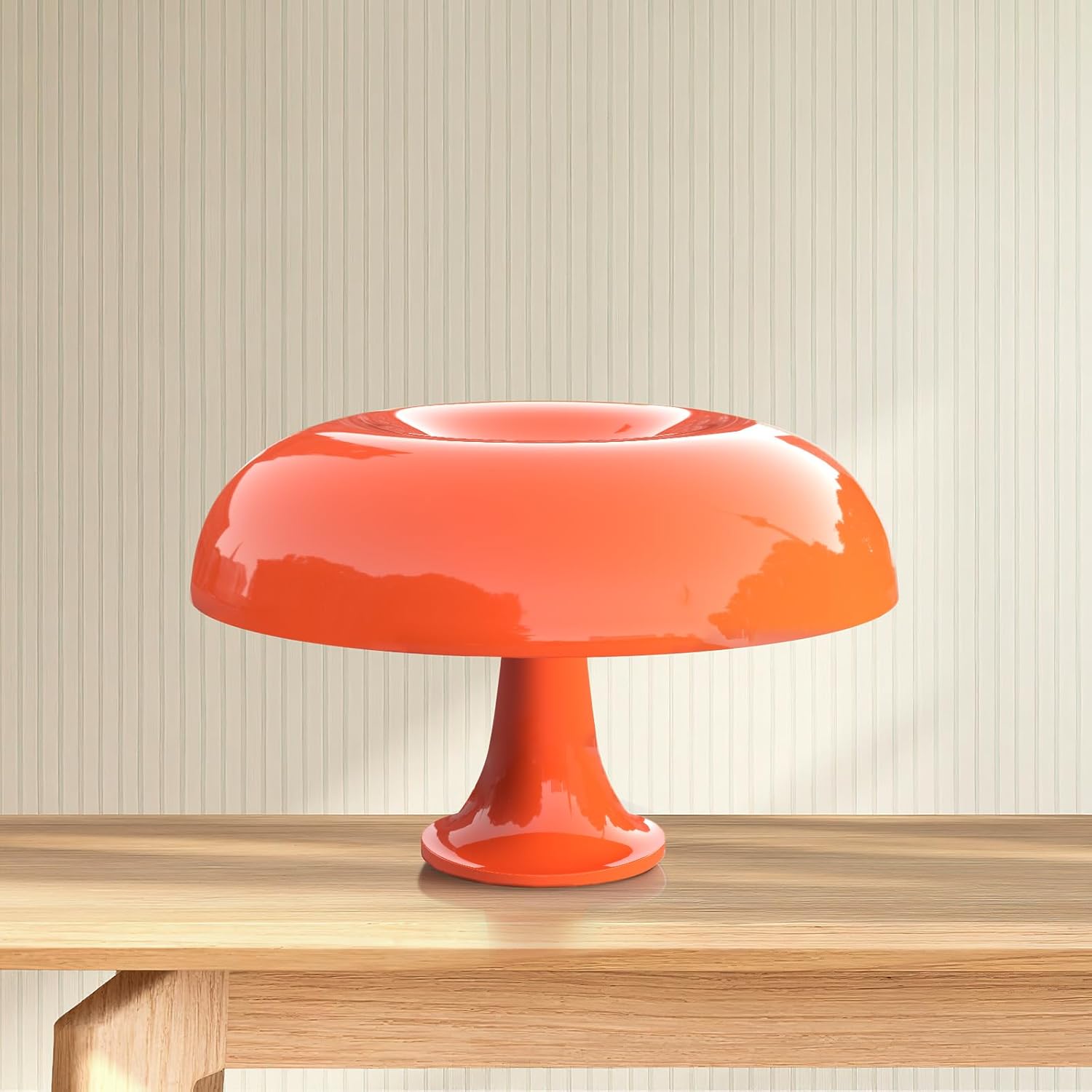 Mushroom LED Table Lamp – 3-Color Dimmable USB Desk Light for Bedroom, Living Room & Office – Elegant Minimalist Gift for Home Decor – Perfect for New Year & Holidays FJORD