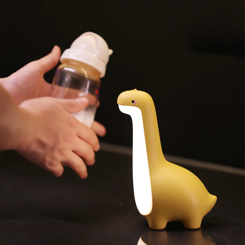Dinosaur Night Light | Cute Children's Night Light Eye Protection Bedside Timing Lamp USB Charging Room Decoration Children's Gift FJORD