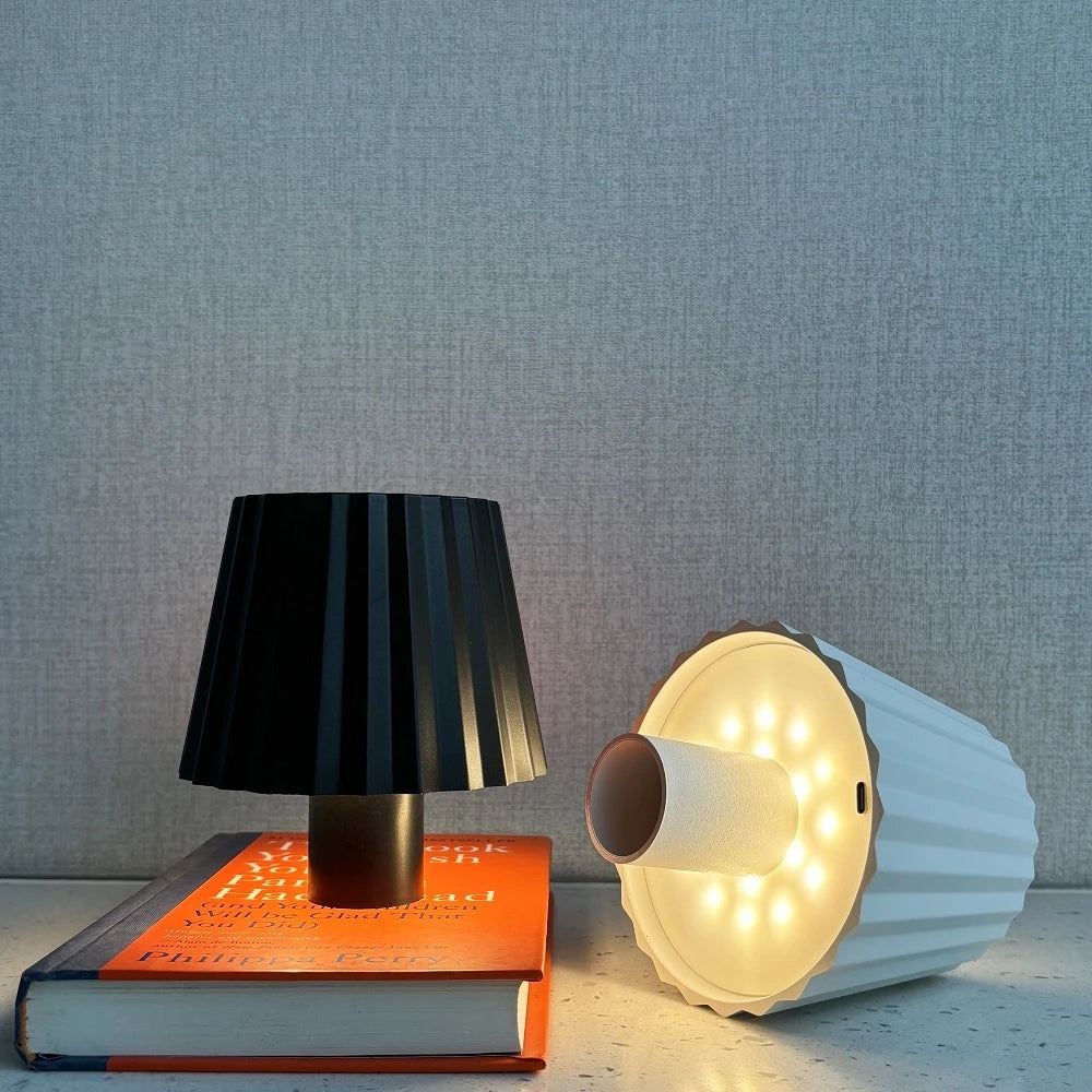 USB Rechargeable LED Table Light | Wireless Touch Switch Desk Lamp for Home, Office, Restaurant & Bar Ambiance FJORD.