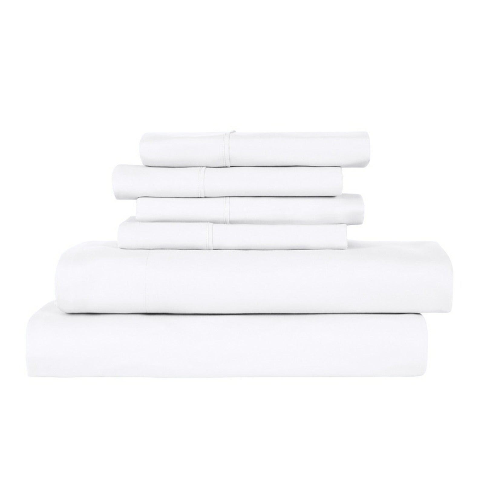 Luxury Bamboo 6-Piece King Size Sheet Set - 2000 Thread Count, Cooling, Organic, 16" Deep Pockets, Wrinkle & Fade Resistant, Soft & Breathable