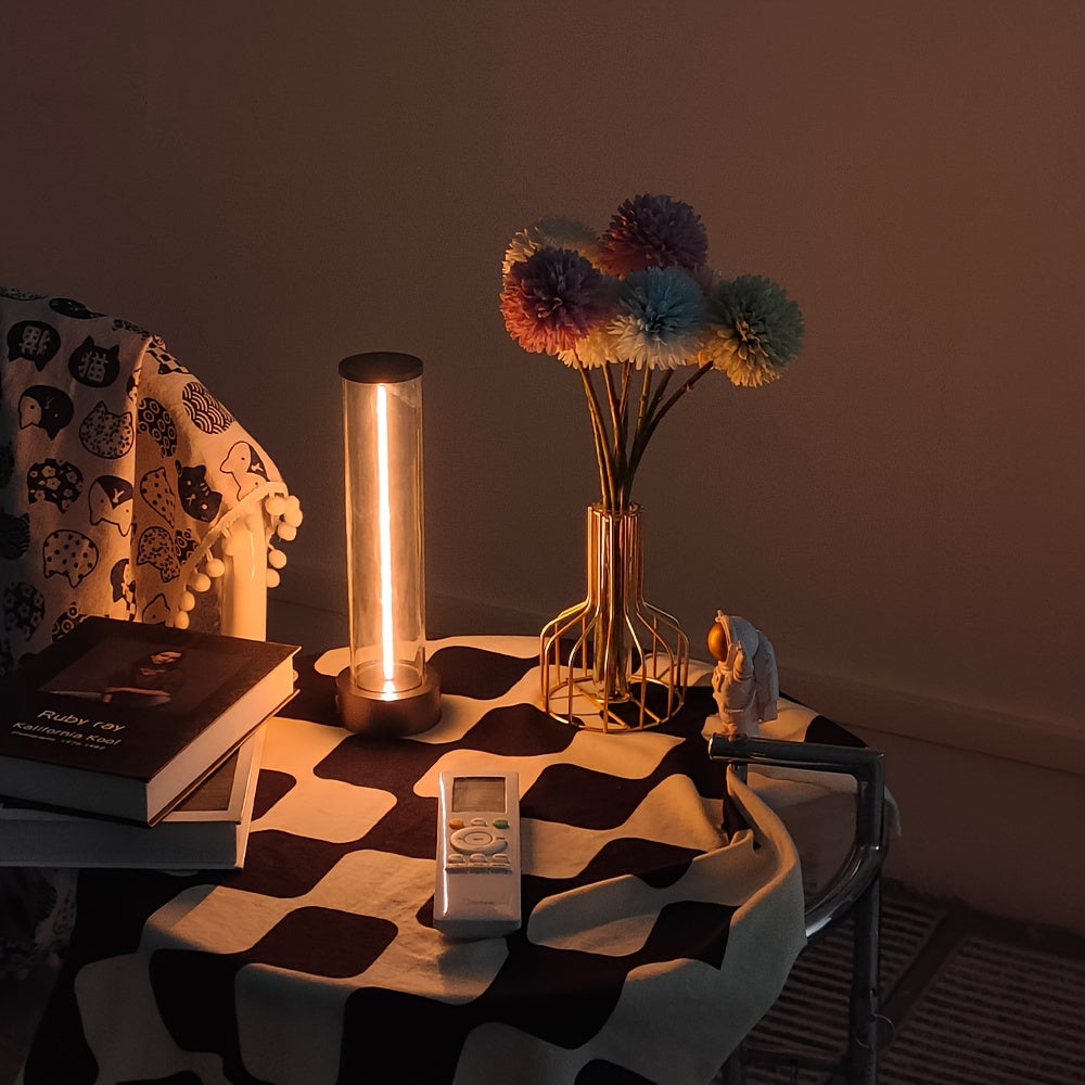 Rechargeable LED Cordless Table Lamp | Touch Desk Light with USB Charging Port | Ideal for Bedroom, Restaurant, Bar, Study & Outdoor Night Lighting FJORD