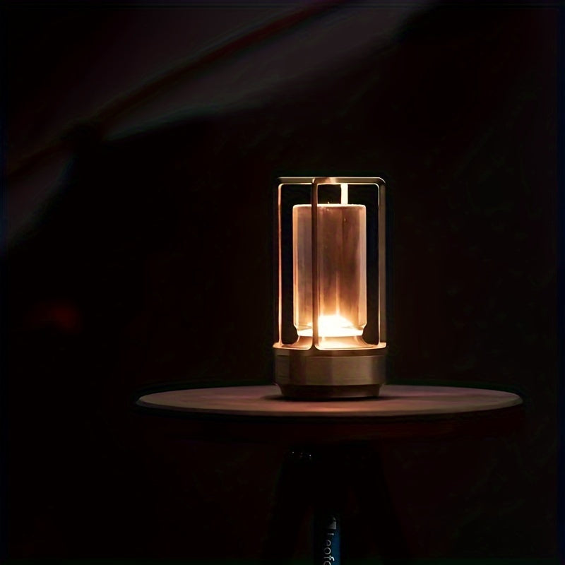 Rechargeable Crystal Table Lamp | 2000mAh LED | Cordless, Touch Dimming | Ideal for Bedside, Bar, and Outdoor Use FJORD