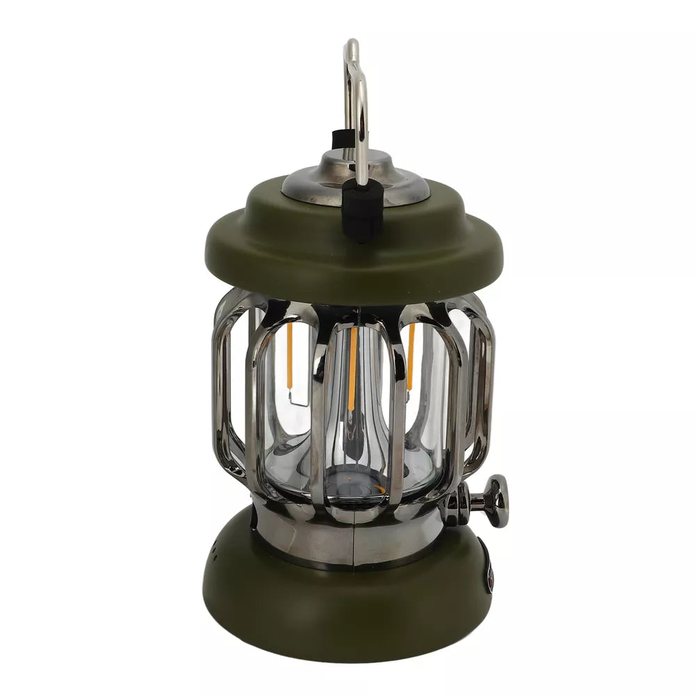 Rechargeable Retro Camping Light | IPX4 Waterproof Hanging Tent Lamp FJORD